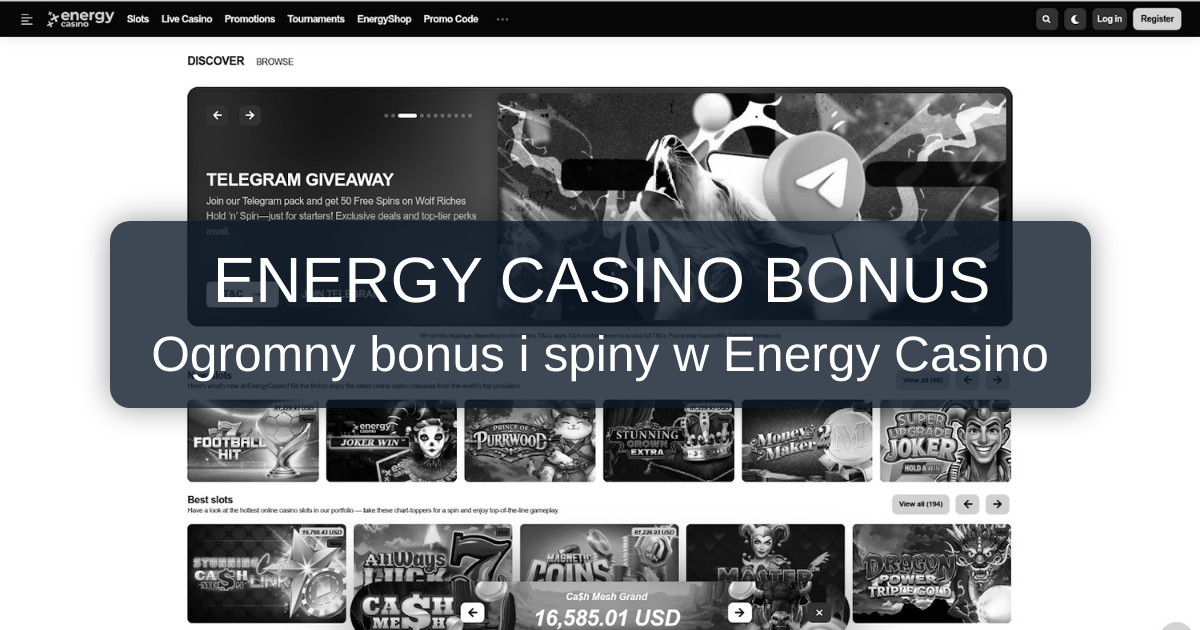 Energy Casino Bonus Polska 2026 - Zaufana Recenzja